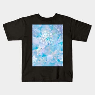 Snowflake crystal Ice Kids T-Shirt